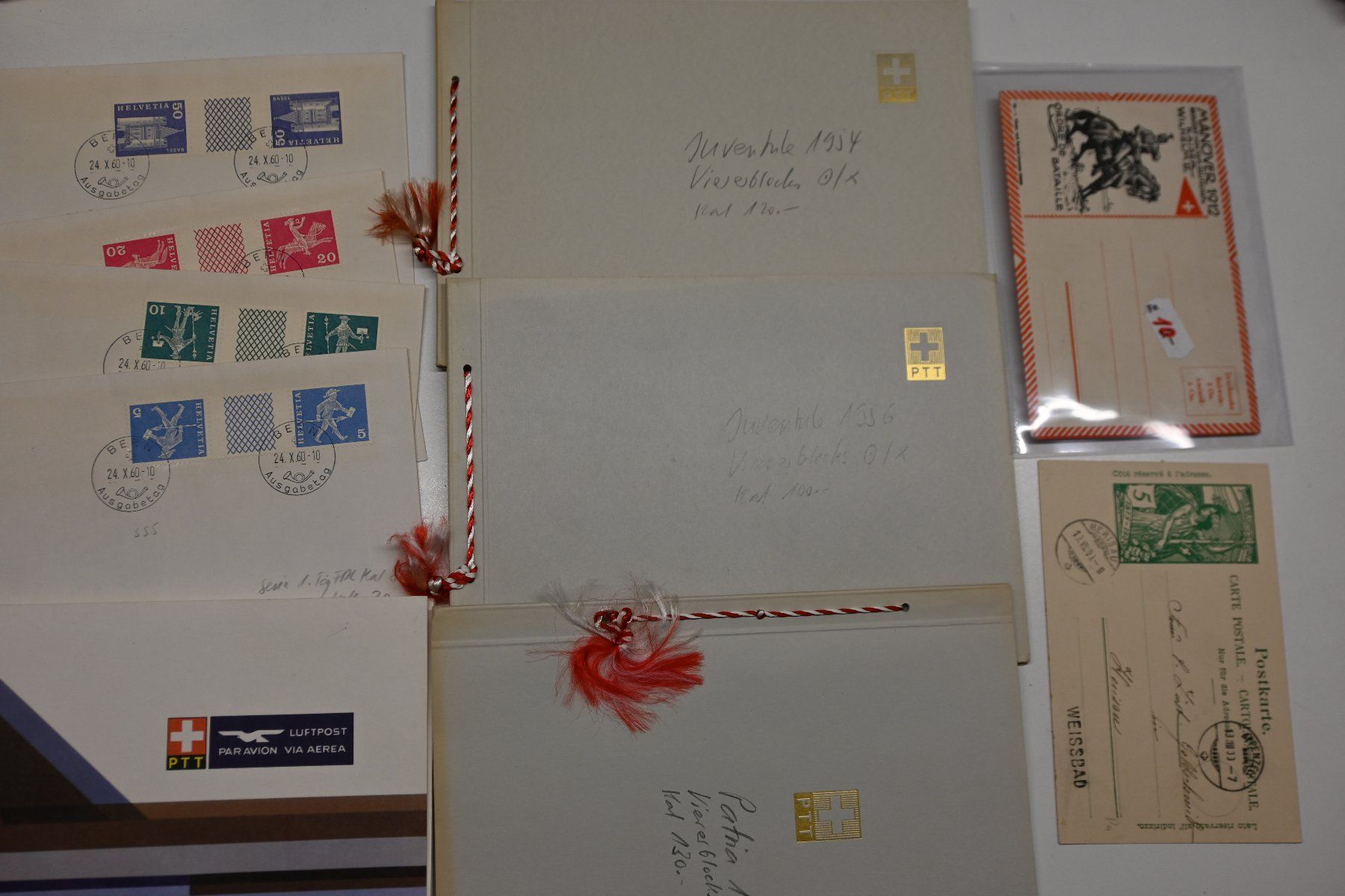 Alle Briefmarken: 1 Lot Briefmarken/Postkarten/Briefe/FDC – Gebraucht aus Steffisburg von Charlamov 1