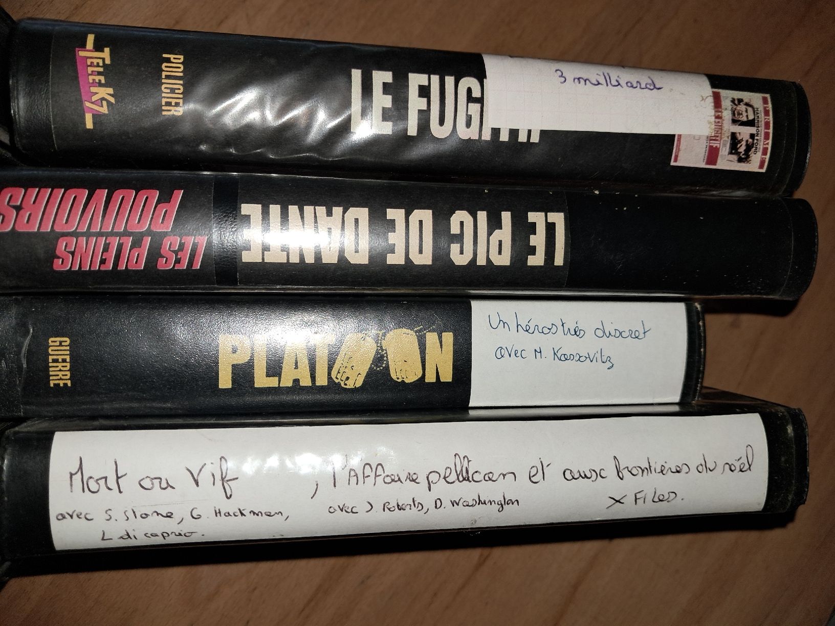 Toutes les VHS: Lot de 8 VHS diverses(2) – D'occasion à Le locle par juliensaran 5