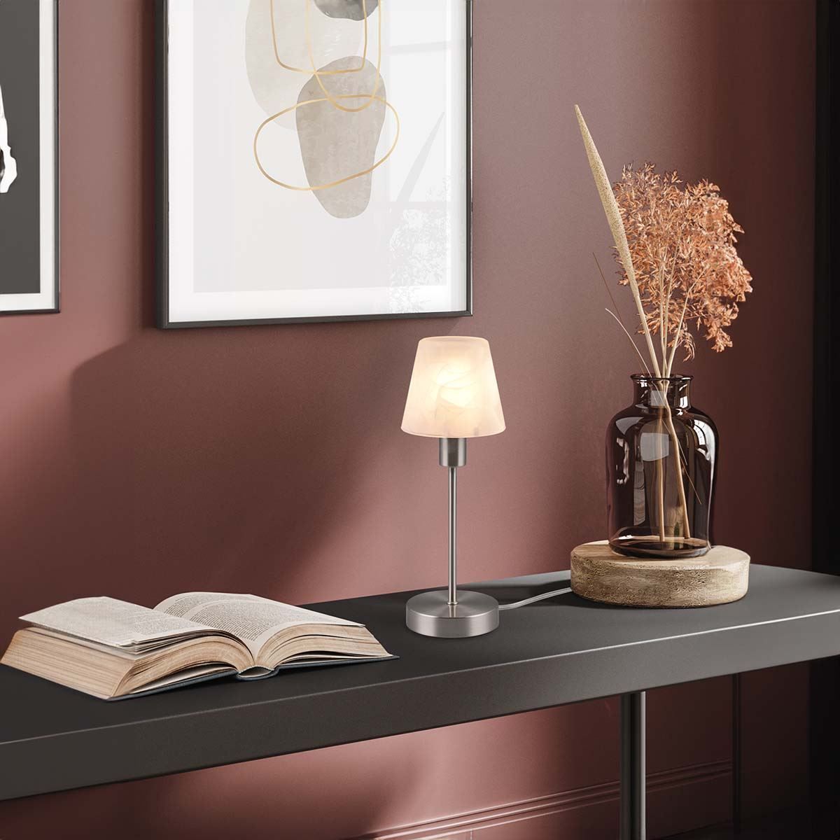 Lampade: Tischleuchte, Konisch, 32 cm Höhe – Nuovo (secondo la descrizione) da Kreuzlingen venduto da Smart-Light 1