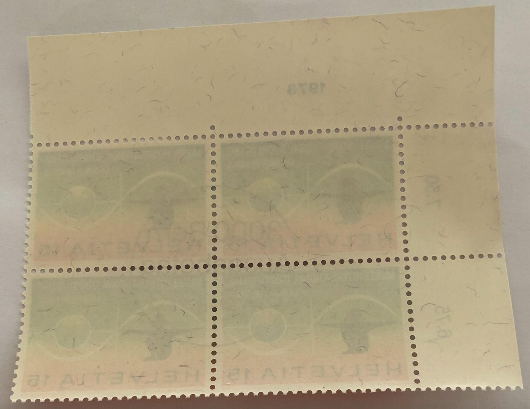 Alle Briefmarken: CH 4 er Block mit Vollstempel    – Gebraucht aus Aarau von Billa007 1