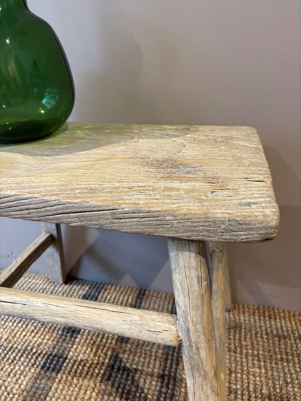 Sgabelli: Grosser Alter Asiatischer Hocker – Usato da Richterswil venduto da 0207lifestyle 3