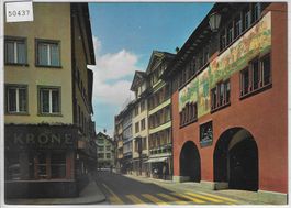 Appenzell - Hauptgasse mit Rathaus