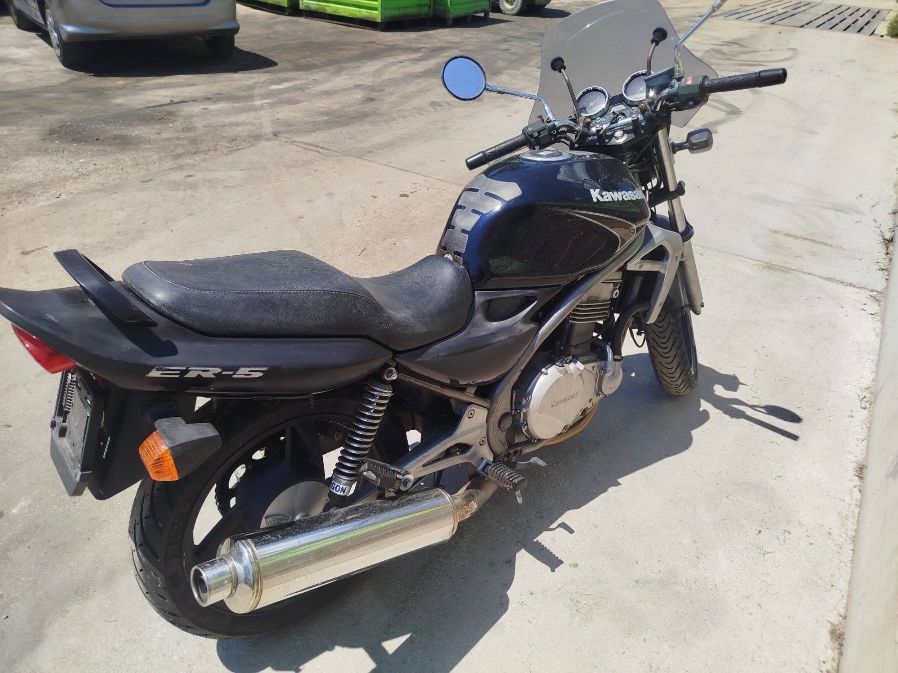 Kawasaki Strada: Kawasaki ER-5 2005 24435 Km – Difettoso da Savagnier venduto da Botteron_Recycling 3