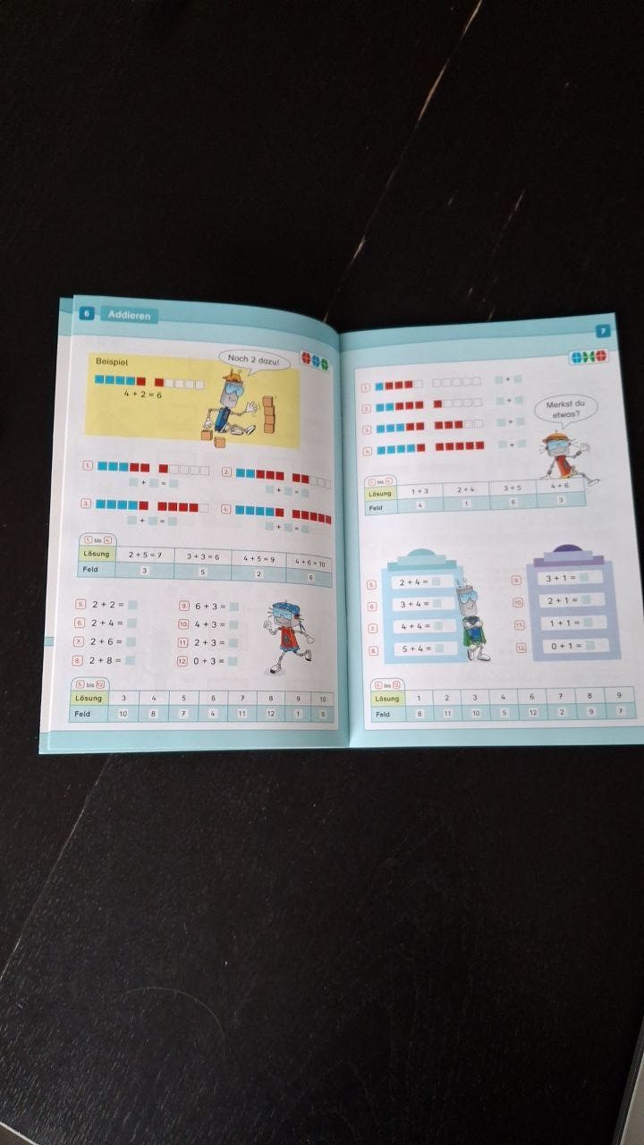 Giochi: mini Lük Heft "mathe" ab 1. Klasse – Usato da Wiesendangen venduto da troawus 2