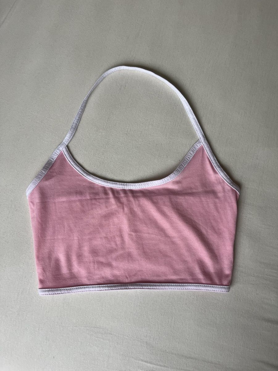 Tops: Rosa Neckholder Top Grösse S – Gebraucht aus Bern von valery_la_cherry