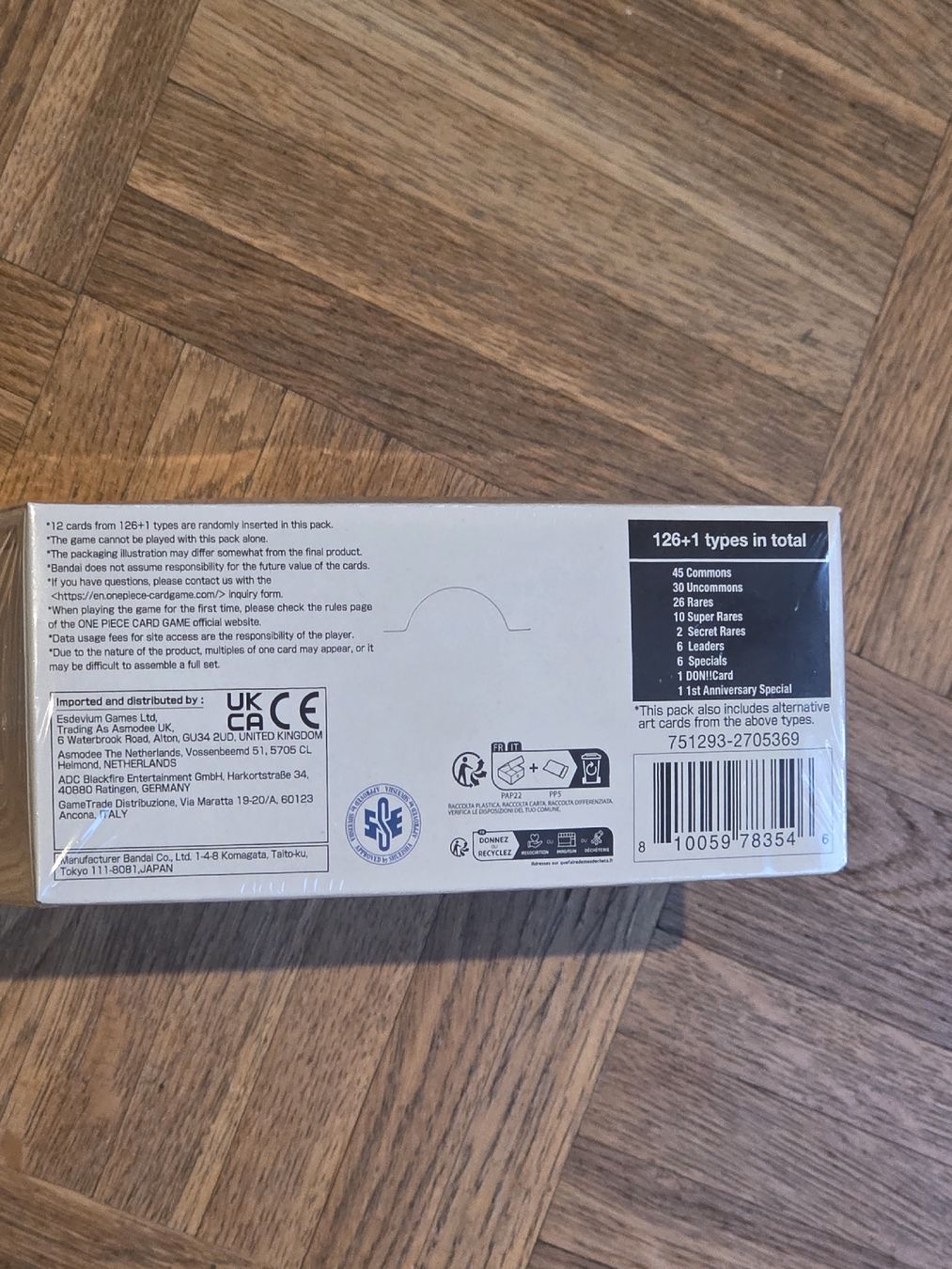 Bandai Carte collezionabili: OP05 Booster box no default EN – Nuovo (secondo la descrizione) da Plan les ouates venduto da mar_pp6b 4