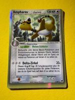 Pokémon Ampharos 1/101 Delta Species Holo ERROR RARE Miscut