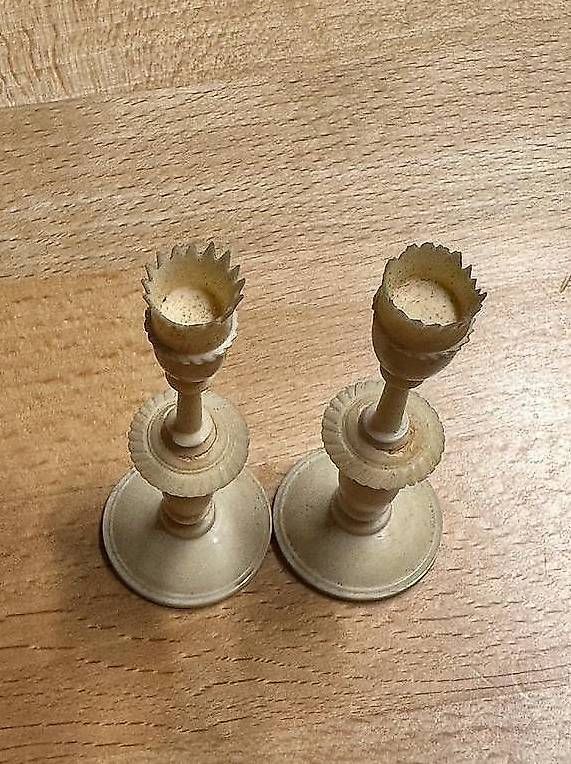 Spiele: Schachfiguren antik - wunderschön filigran, selten! – Gebraucht aus Kaisten von Sharky007 1