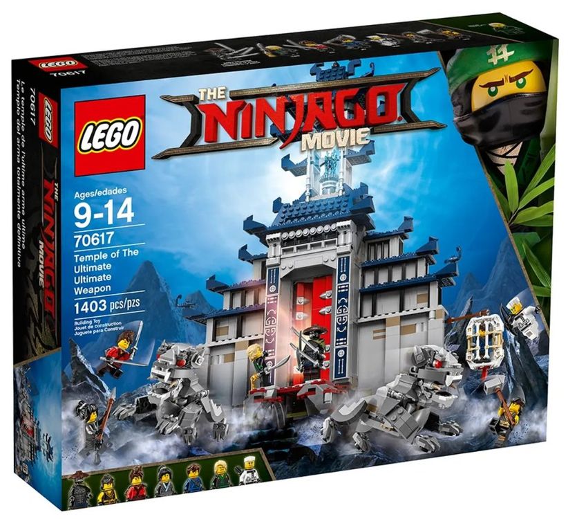 LEGO Ninjago 70617 Temple of The Ultimate Ultimate Weapon (Gebraucht ...