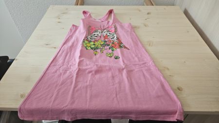 H&M Sommerkleid Grösse 122/128, Süsses Motiv vögel!