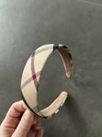 Original Burberry Haarreif Stoff