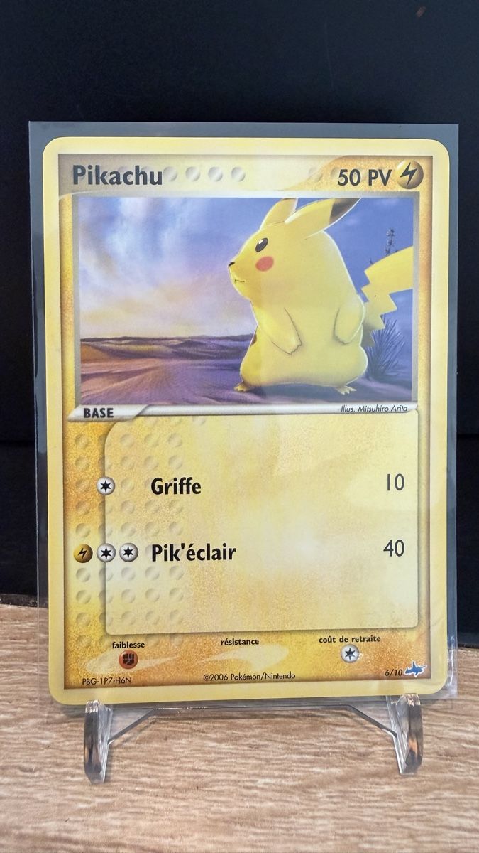 Pokémon Cartes à collectionner: Pikachu 6/10 FR – D'occasion à Boudry par Poketo17