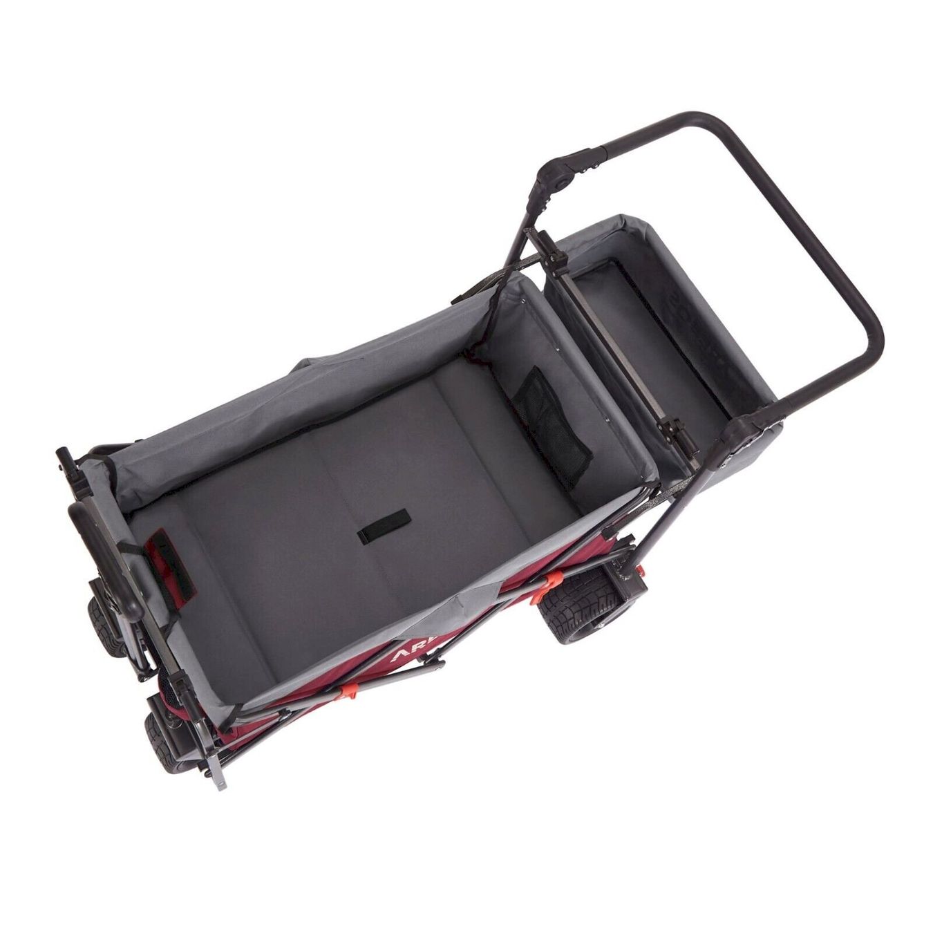 Sonstige Gartengeräte: Luxus Bollerwagen faltbar mit Dach rot – Neu und originalverpackt aus Bottighofen von zaap 6
