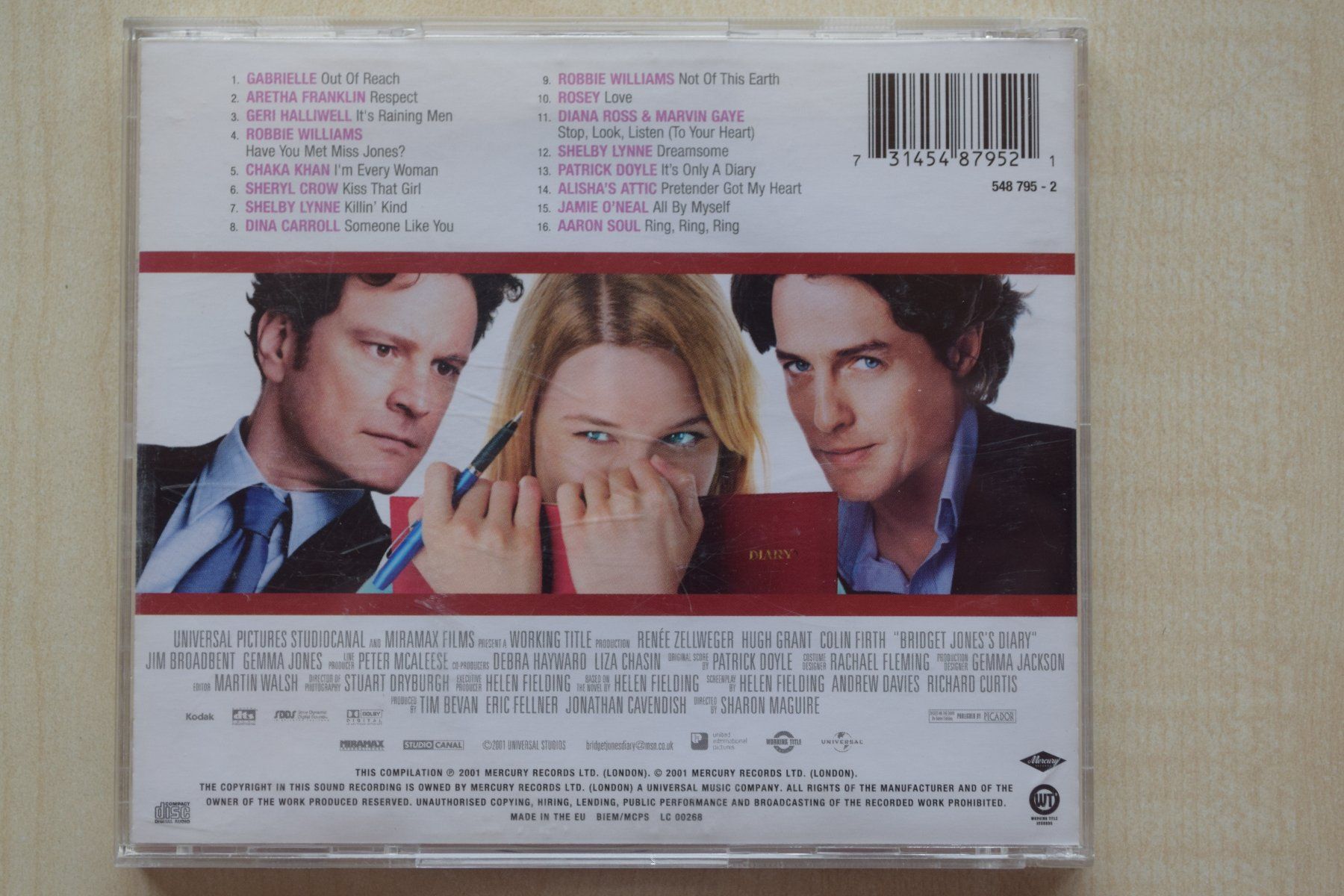 CDs: BRIDGET JONES'S DIARY (626) – D'occasion à Reutigen par DONDON55 1