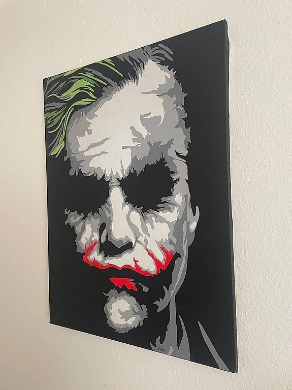 Dipinti: Acryl Bild Joker – Usato da Dübendorf venduto da rocki07 3