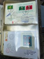 Ausgabetag Briefmarken Album Schweiz