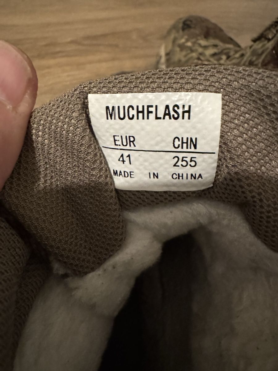 Scarpe da uomo: Muchflash Camouflage Boots Size 41 – Usato da Maur venduto da sze_rcf7 4