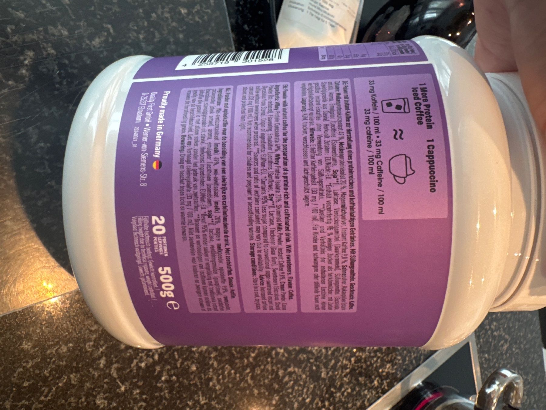 More Nutrition Lebensmittel & Spezialitäten: More iced coffee – Neu (gemäss Beschreibung) aus Stetten AG von Dekis-Tradingcards 3