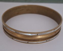 MESSINGARMREIF VINTAGE