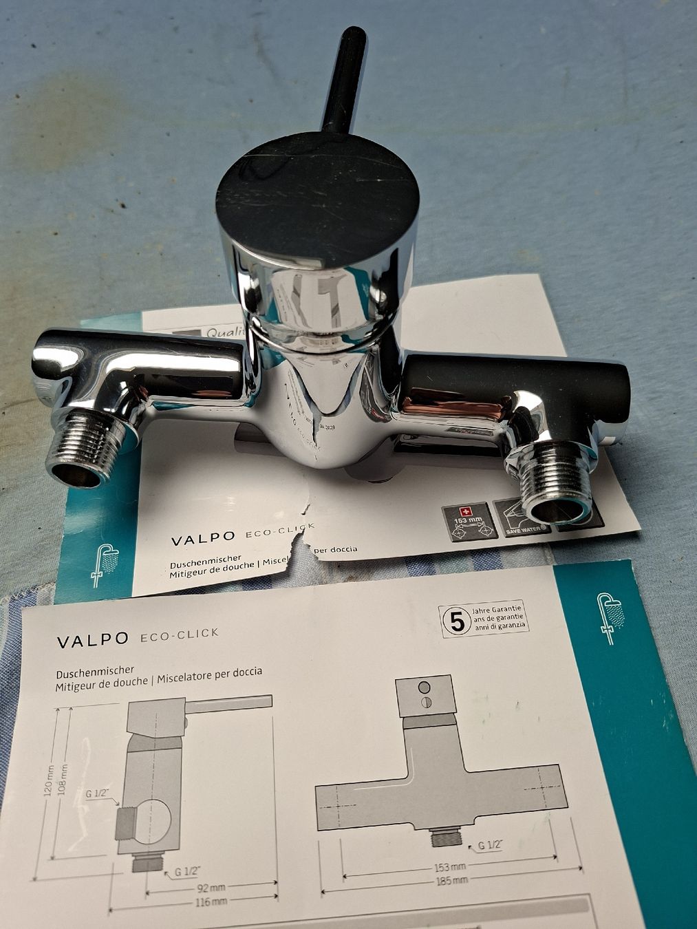 Docce: Valpo Eco-Click Duscharmatur neu. – Nuovo (secondo la descrizione) da Meikirch venduto da chrigeli06 2