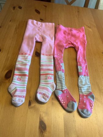 2er Set  WARME  Strumpfhosen  Gr. 86/92
