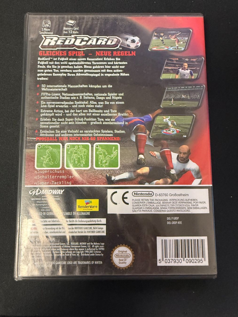 Nintendo Giochi: Red Card - Nintendo Gamecube – Usato da Pont-de-la-Morge venduto da Darfal 2