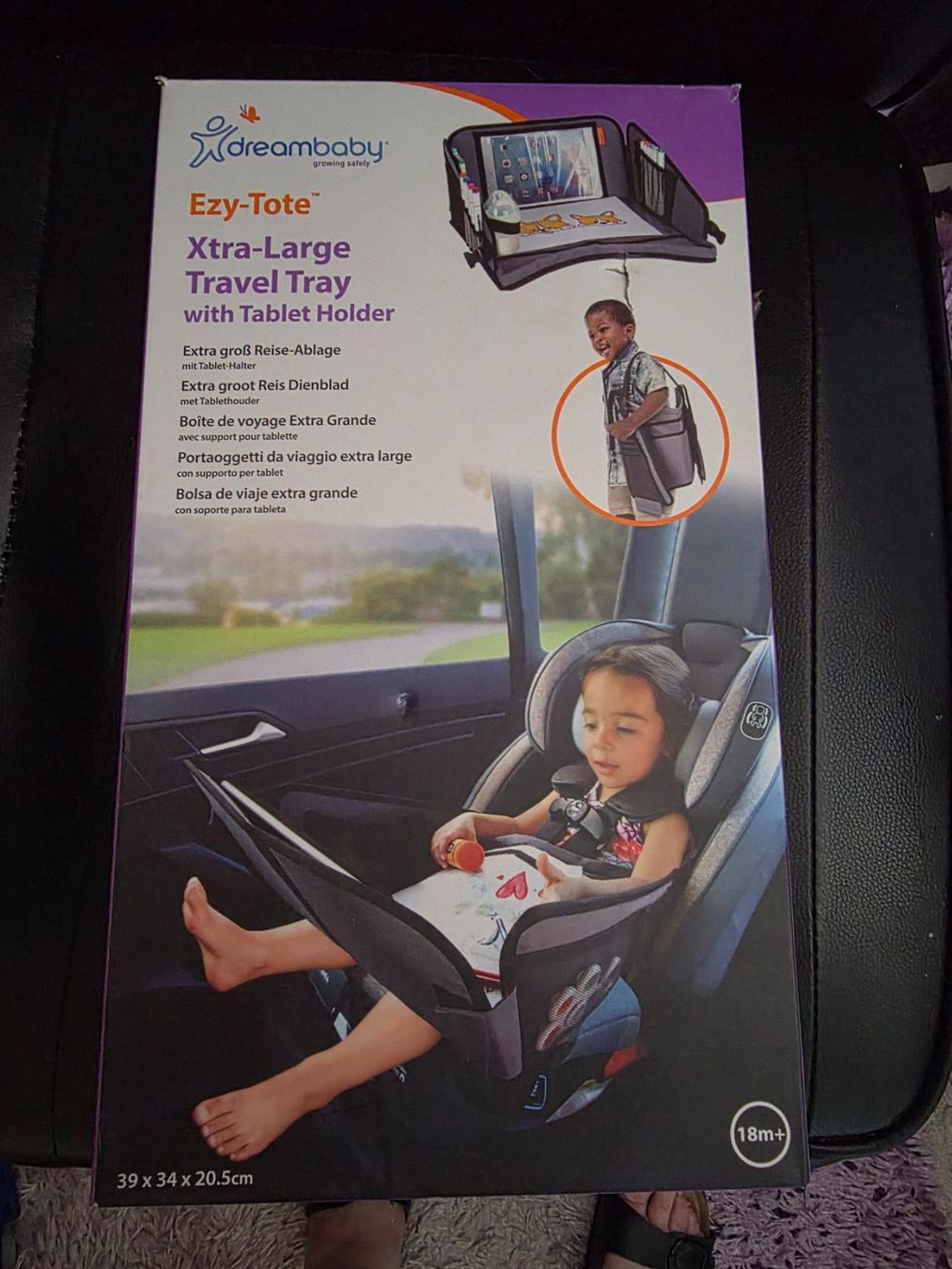 Supporti a parete: Kinder Reiseablage für Auto mit Tablethalter – Nuovo e nell'imballaggio originale da Wikon venduto da Speedy_li