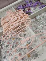 Kleinkinder Mädchen Kleiderbügel 19 Stück rosa Schleife