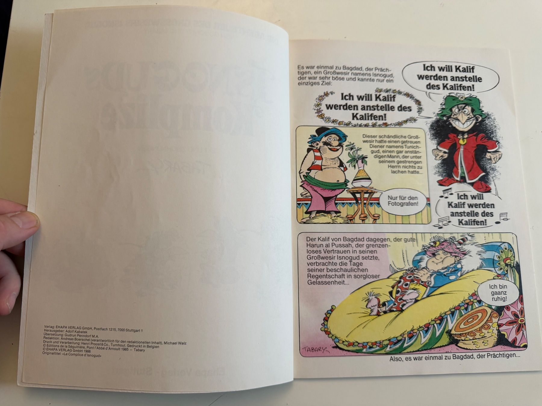 Fumetti: ISNOGUD BAND 16 – Usato da Münsingen venduto da Ganjam 3