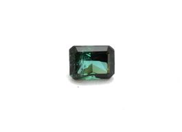 Turmalin-0.90ct-Smaragd Schliff-Natural-Idar-Oberstein