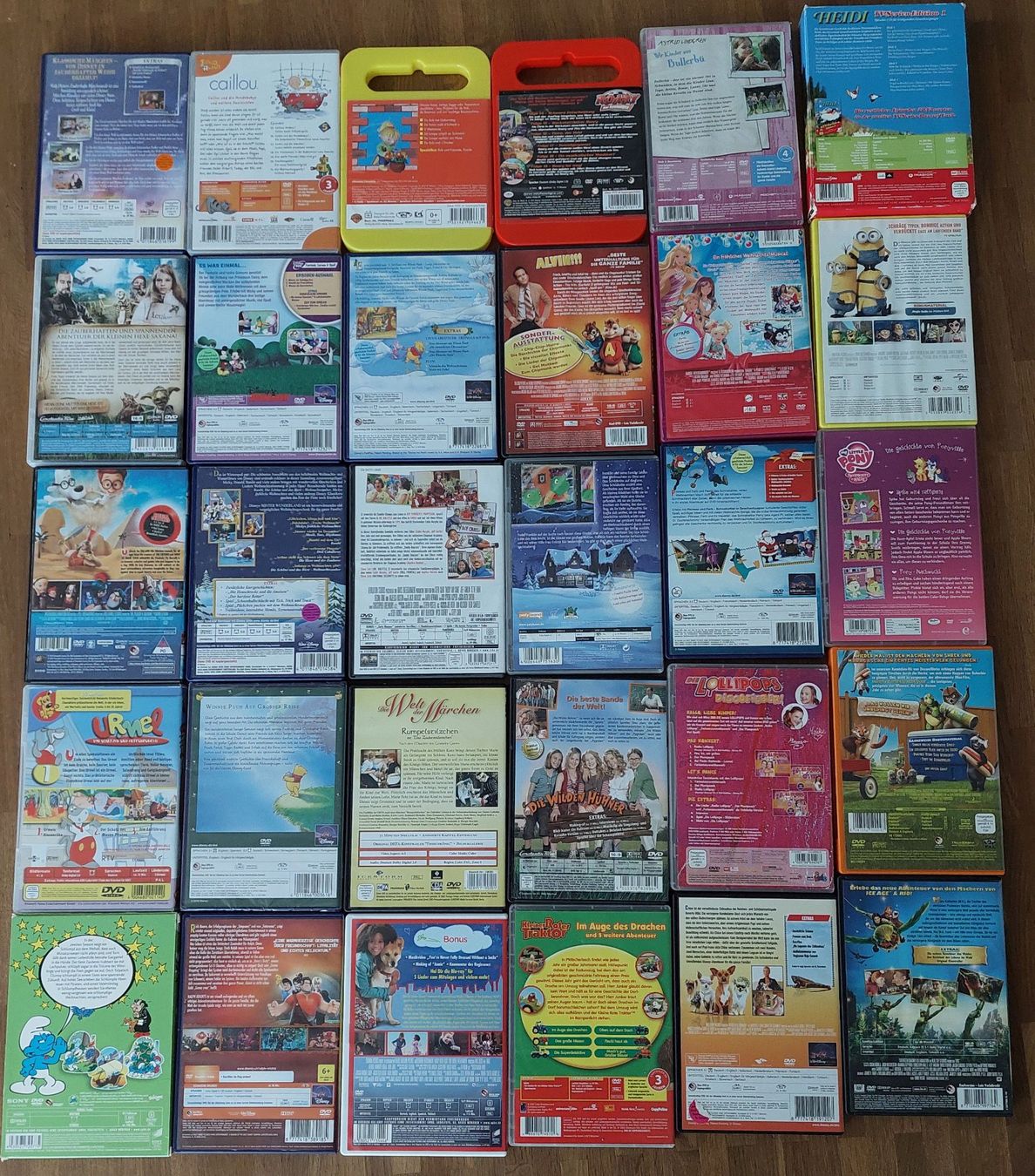 Tutti i DVDs: Grosses DVD Set für Kinder – Usato da Benzenschwil venduto da One_way 3
