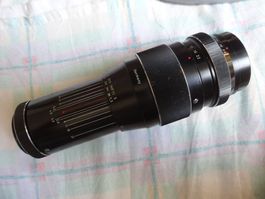 EDIXA-WESTANAR 180MM 1:4.5 MF ANTIK ORIGINAL LENS-GERMANY