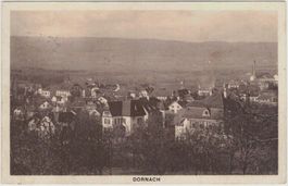 SO 45 Dornach 1916 Kontroll-o «4» (Zensur?)