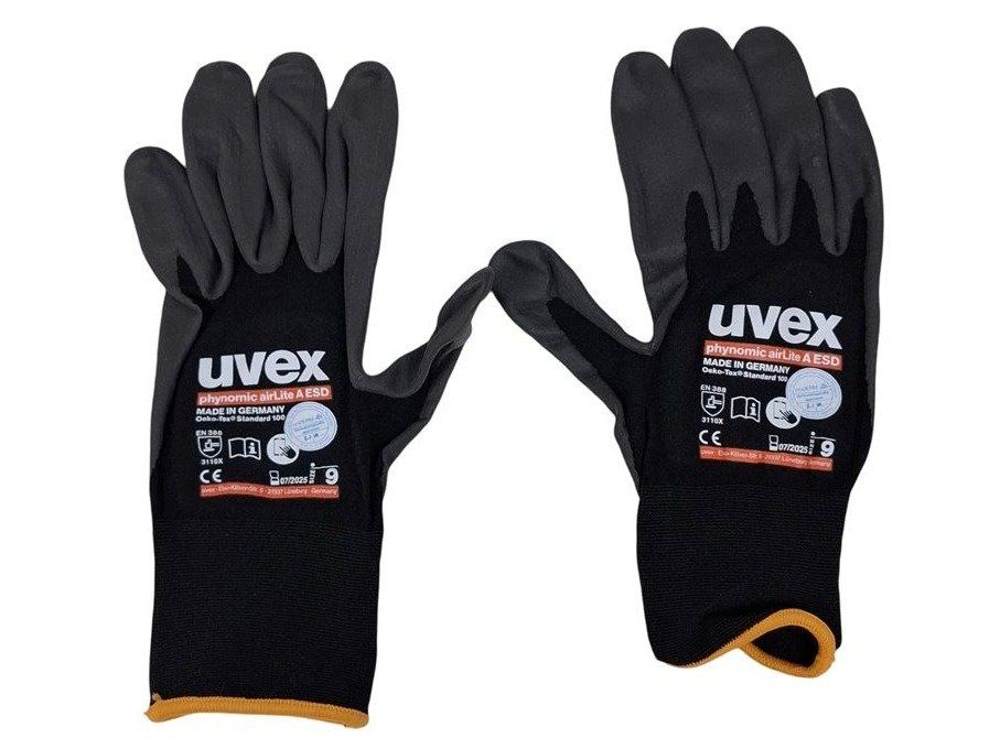 Handschuhe & Handstulpen: UVEX Phynomic airLite A ESD Montagehandschuhe – Neu und originalverpackt aus Solothurn von Restwert_SO