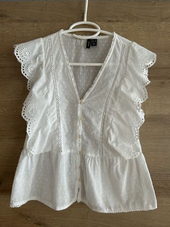 Sommerbluse weiss