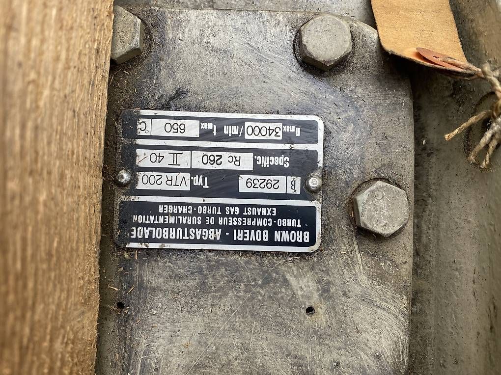 Tutte le macchine: Brown Boveri Abgasturbolader – Usato da Nebikon venduto da schnischna80 2