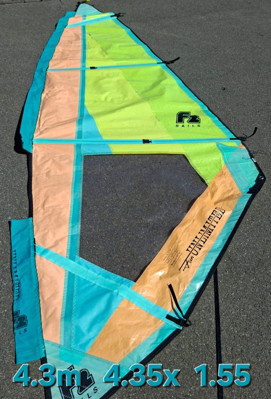 Surfboards & Schwimmbrette: Windsurf Board Comet 315 mit Segel   – Gebraucht aus Fällanden von Nmustang 2