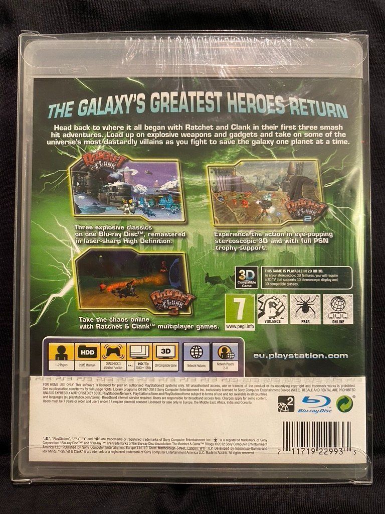 Sony Spiele: Ratchet & Clank Trilogy I PS3 I NEU I UK Version – Neu und originalverpackt aus Küssnacht am Rigi von Bionicmax 1