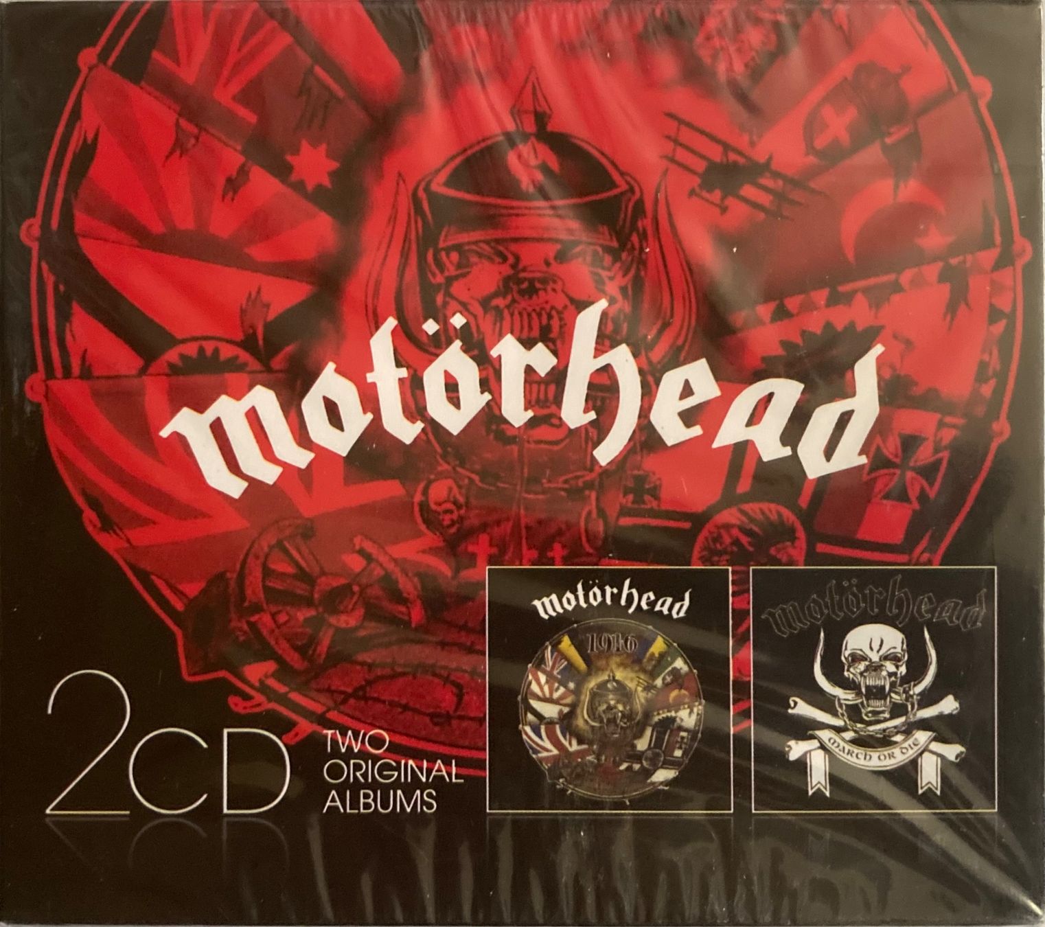 CD: MOTÖRHEAD - 1916 / MARCH ÖR DIE – Nuovo e nell'imballaggio originale da Poliez-Pittet venduto da Newtown-Records