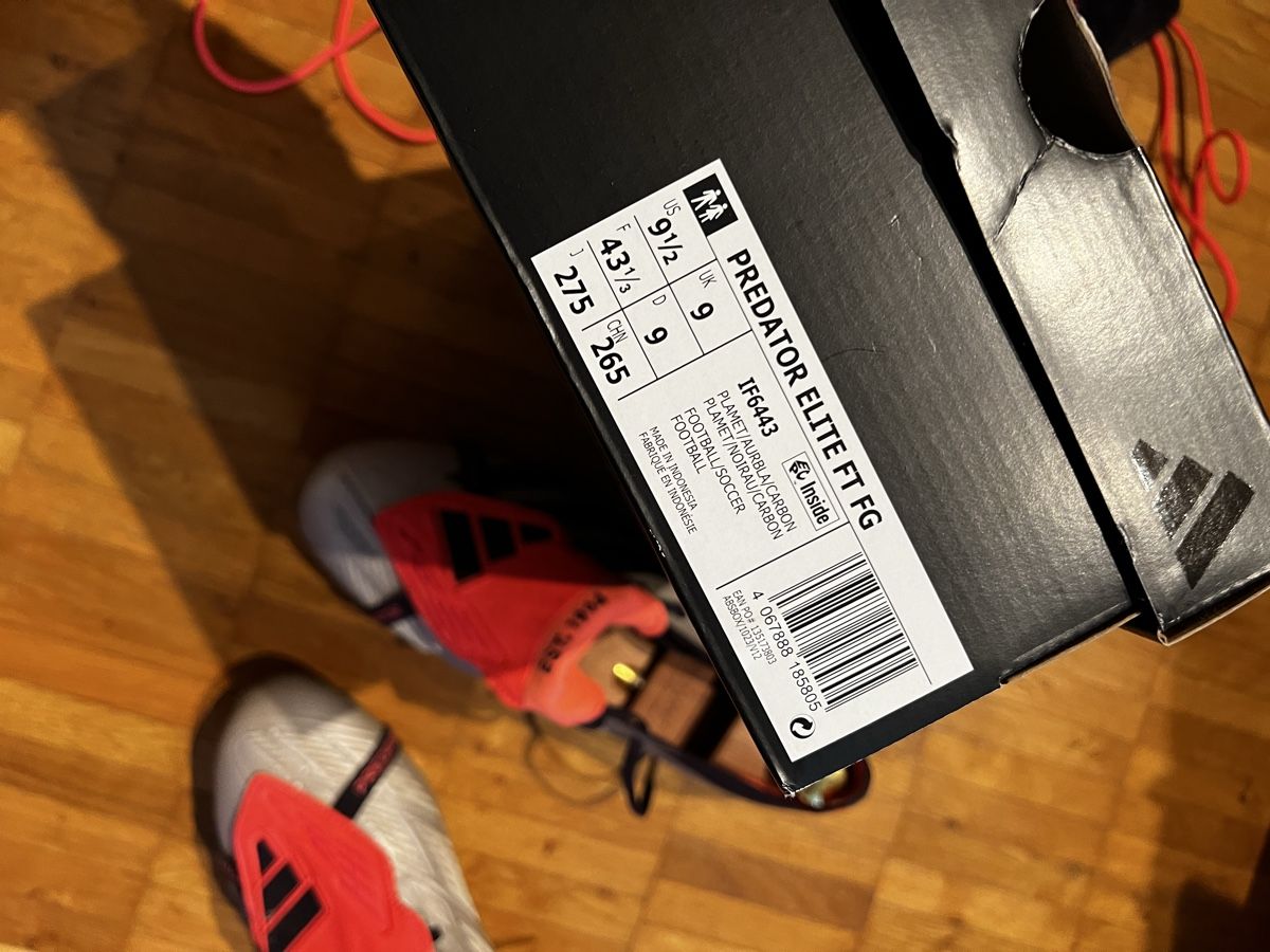 Adidas Scarpe da uomo: Adidas Predator Vivid Horizon EU 43 – Usato da steinmaur venduto da andresvicent1 6
