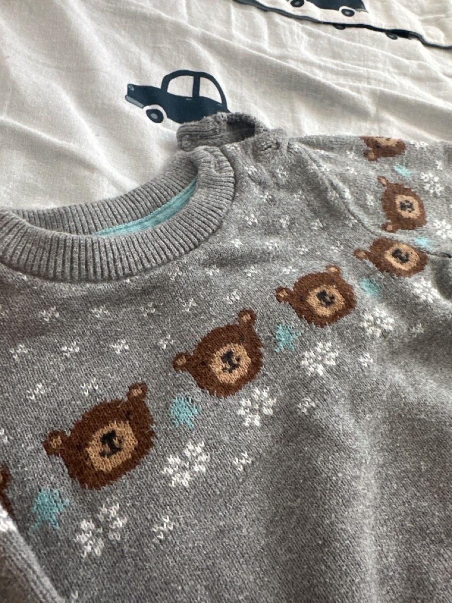 H&M Maglioni & Felpe: Winterpullover für Kinder mit Bäuren, Größe 68, super! – Usato da St. Gallen venduto da adr_l9jg 1