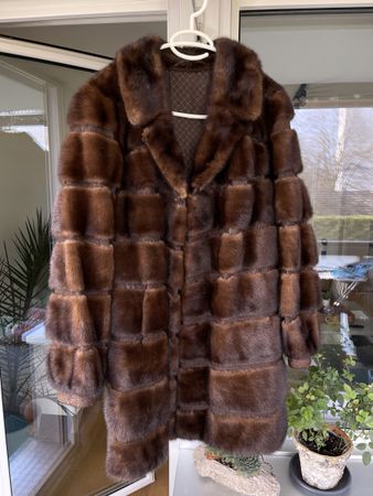 Nerzmantel aus den 70er Jahren, Vintage Grösse 40/42. Top