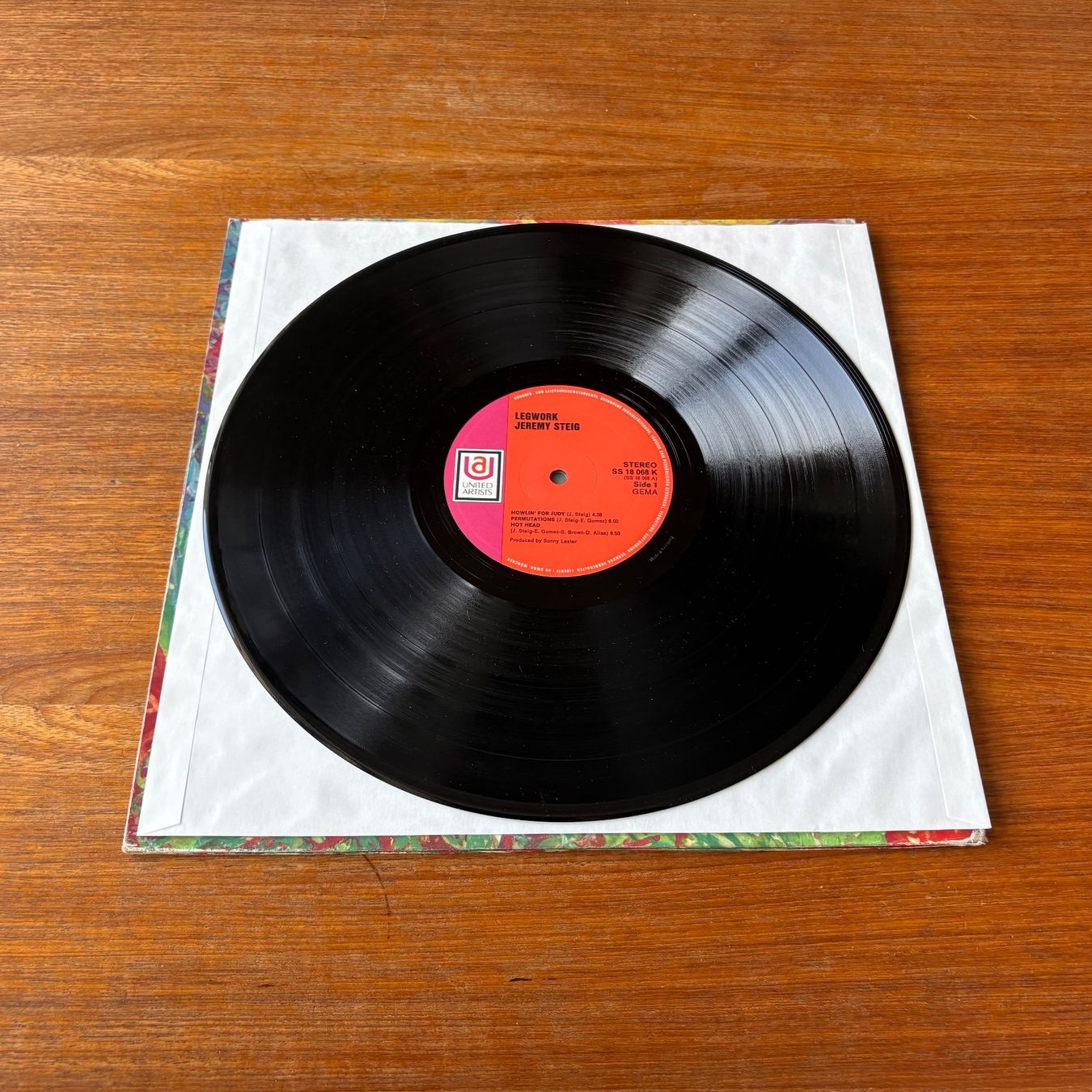 Dischi in vinile: Jeremy Steig – Legwork – Usato da Zürich venduto da gaal7 4