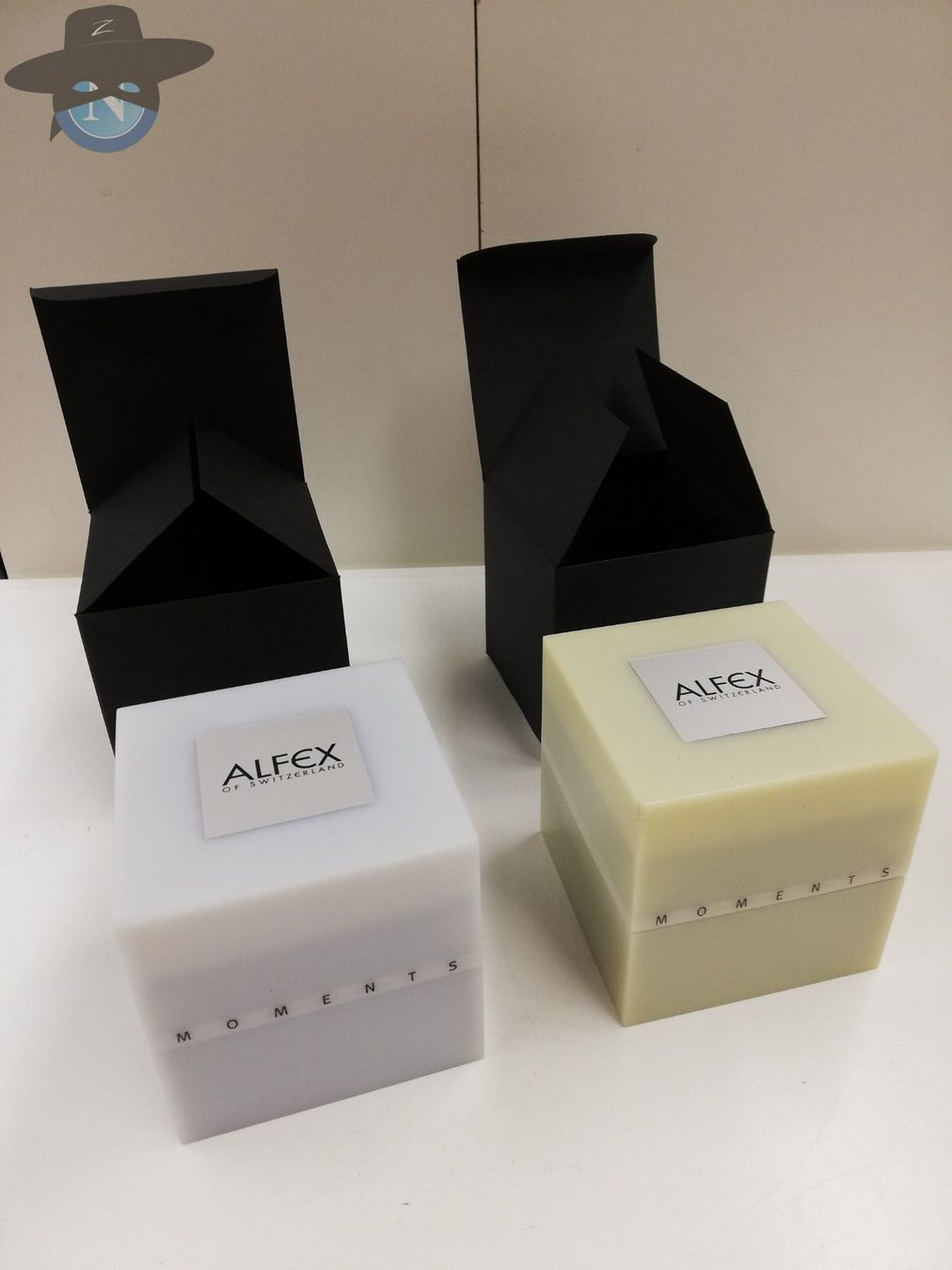 Scatole porta orologi: 2 x Uhren Box von Alfex – Usato da St. Gallen venduto da zorro_dc