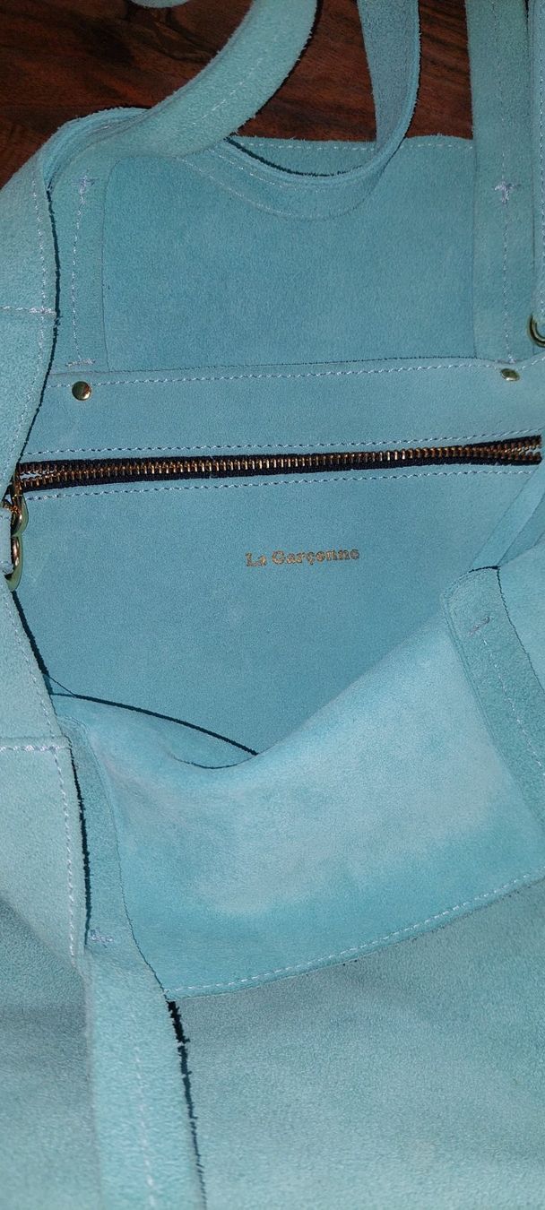 La Garçonne Borse: La Garçonne Wildledertasche – Usato da Dussnang venduto da khulamahula 1