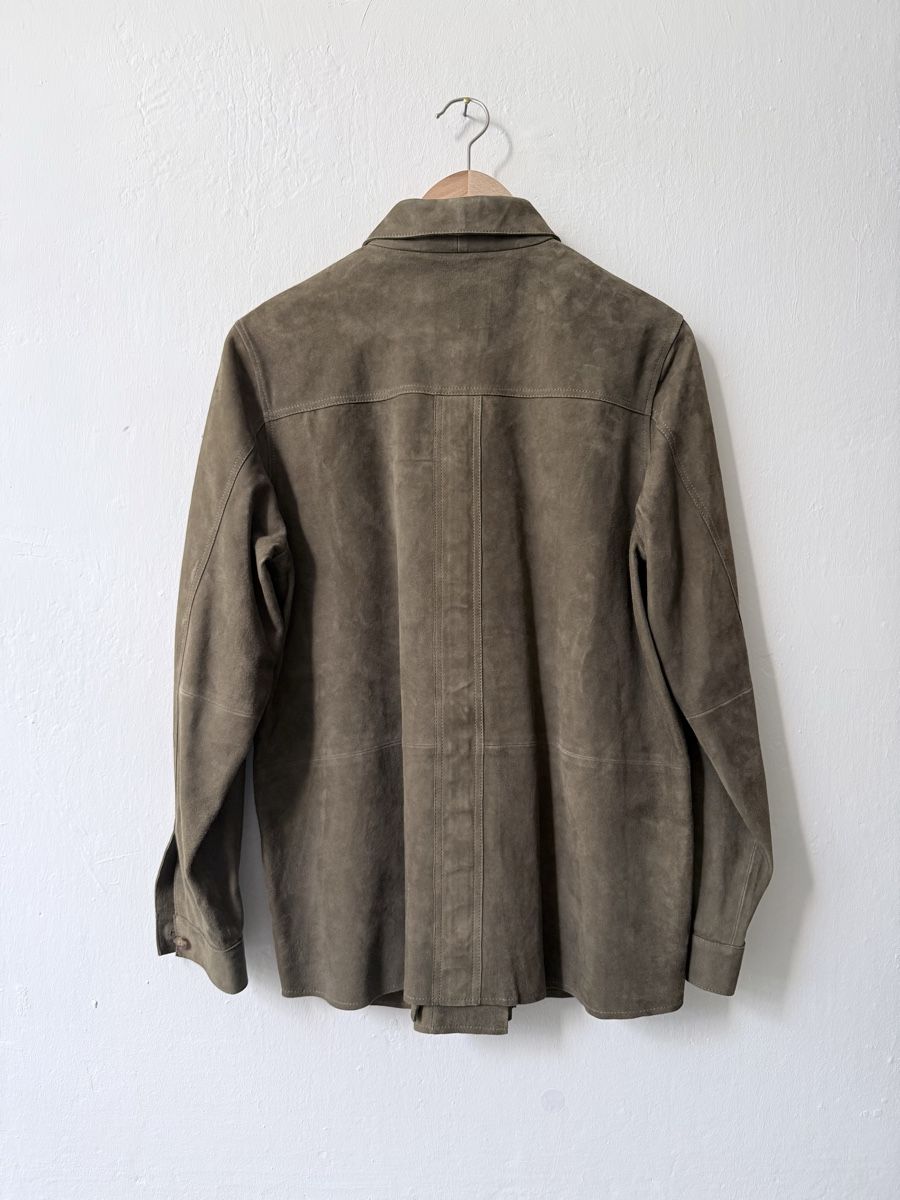 Sezane Giacche: Sézane Lederjacke in khaki - Gr.M – Nuovo (secondo la descrizione) da Basel venduto da A-Z-B 1