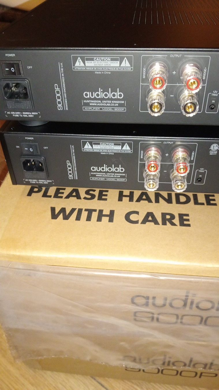 Audiolab Amplificatori: Power Amplifier Audiolab 9000P - 2 Units – Nuovo e nell'imballaggio originale da St-Cergue venduto da per_6cx5 6