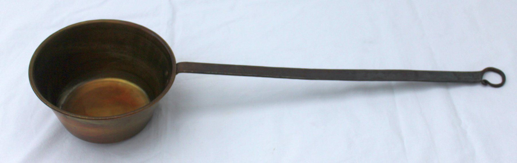Poêles: Messingpfanne mit langem Stil – D'occasion à Trasadingen par Traadinger 3
