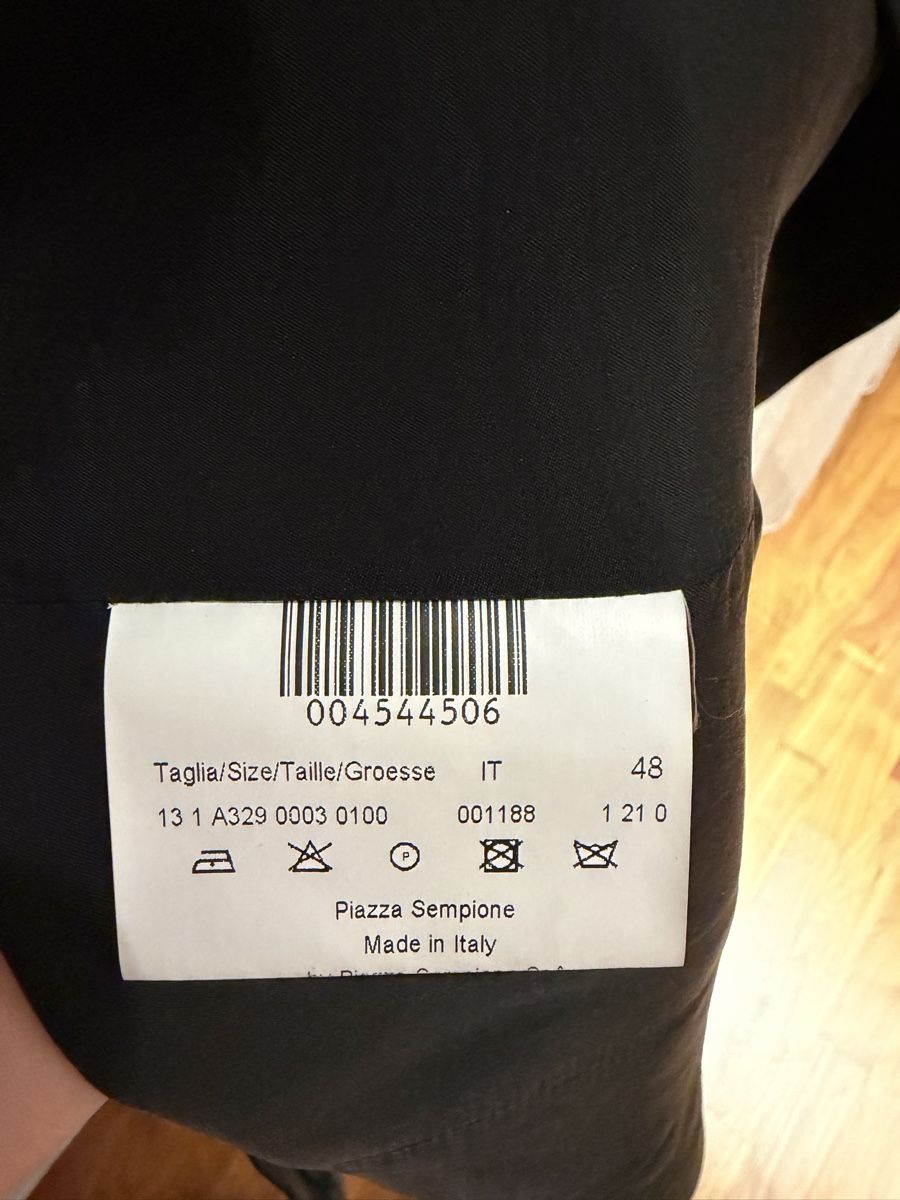 Kleider: Piazza Sempione Kleid Schwarz Grösse 48 IT – Gebraucht aus Zürich von giu_f78m 3