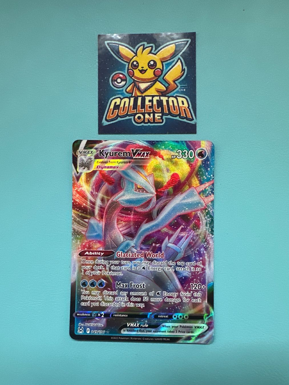 Pokémon Carte collezionabili: Pokemon Kyruem VMAX mega Artwork – Nuovo (secondo la descrizione) da Lommiswil venduto da CollectorOne